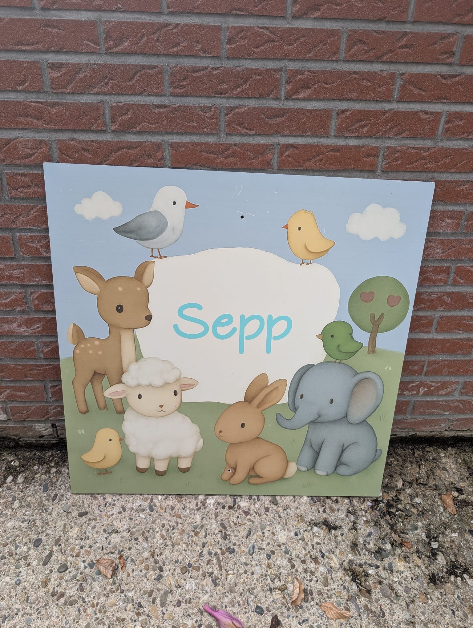 Geboortebord Babydieren - Afbeelding 9